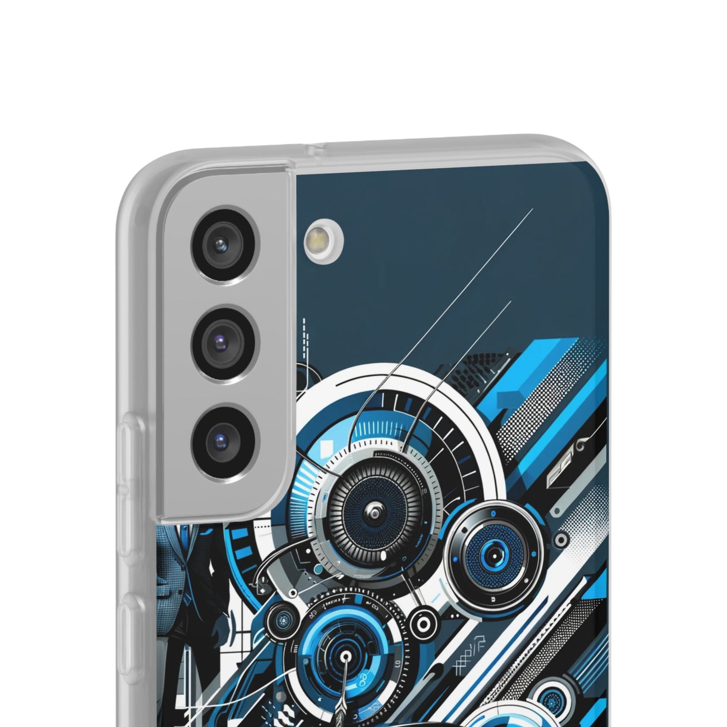High-Speed Elegance: Sleek Futurism Car-Themed Handy - Cover