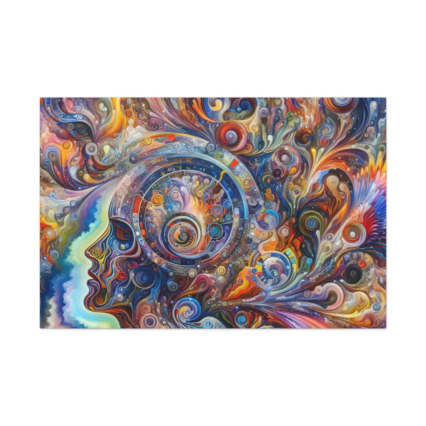 bunter Punk vonTheodore Vanborough Bloomfield     -Canvas