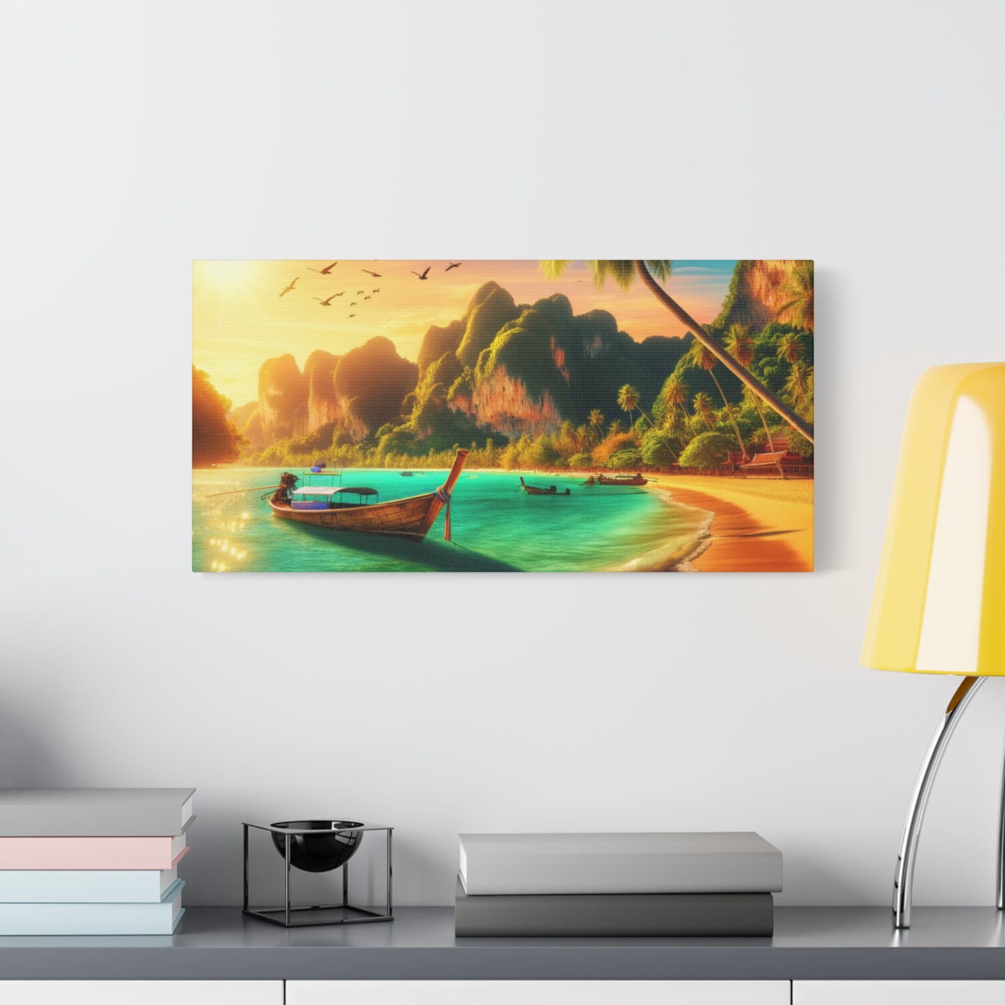 Entdecke die Schönheit Thailands: Atemberaubende Strand- und Meereslandschaften für dein Zuhause       - Canvas  - Wandbild