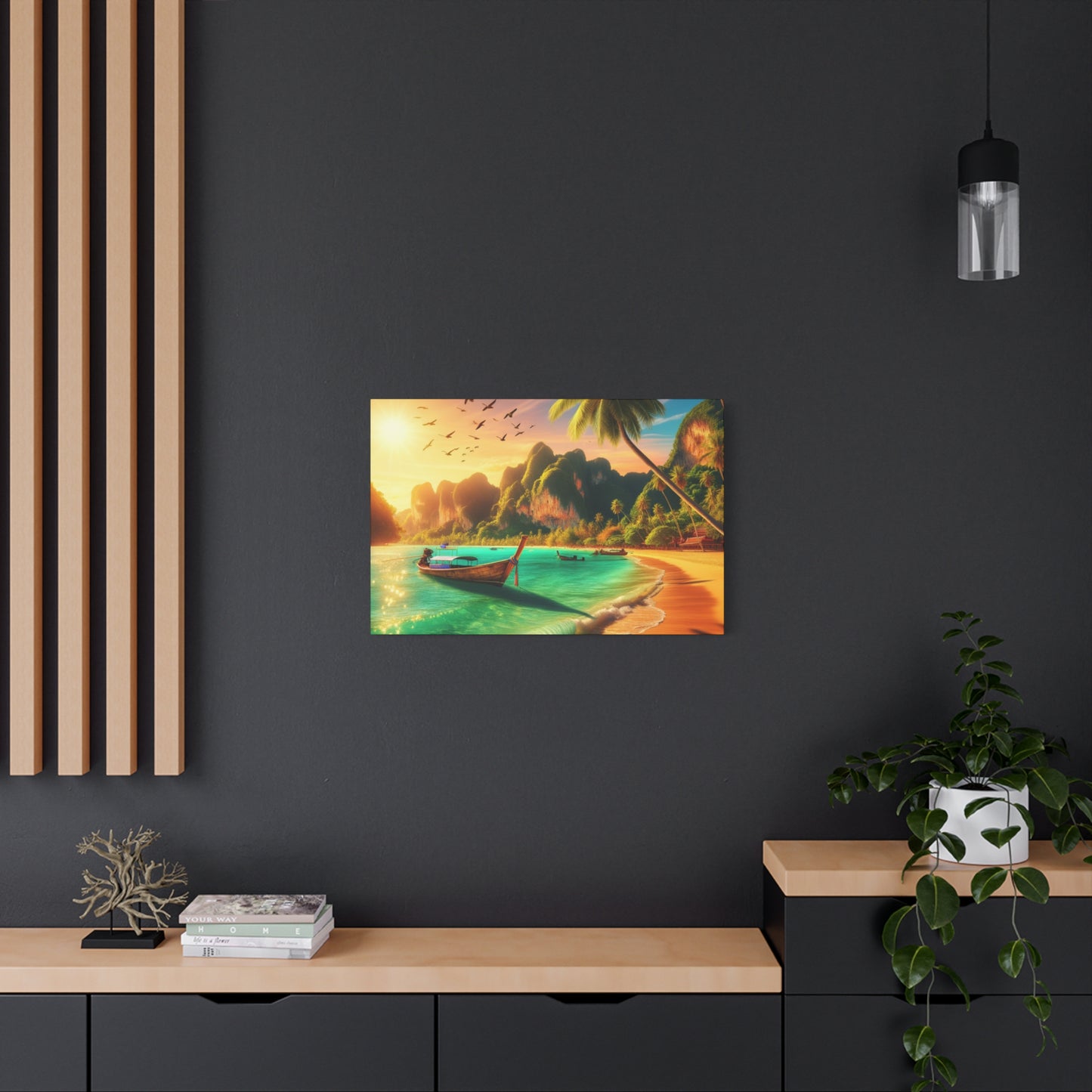 Entdecke die Schönheit Thailands: Atemberaubende Strand- und Meereslandschaften für dein Zuhause       - Canvas  - Wandbild