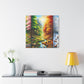 Tiere des Waldes von Benedict Rousseau Monet     -Canvas -Wandgemälde