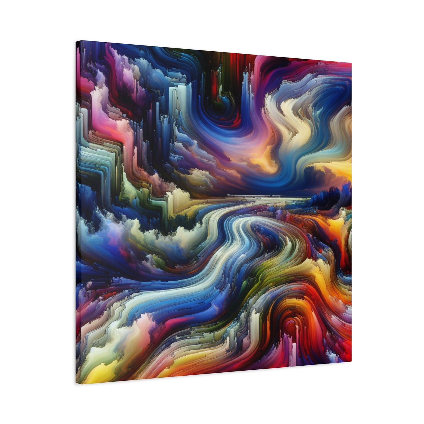 Bunter Vielfalt von Sebastian Kensington    -Canvas -Wandgemälde