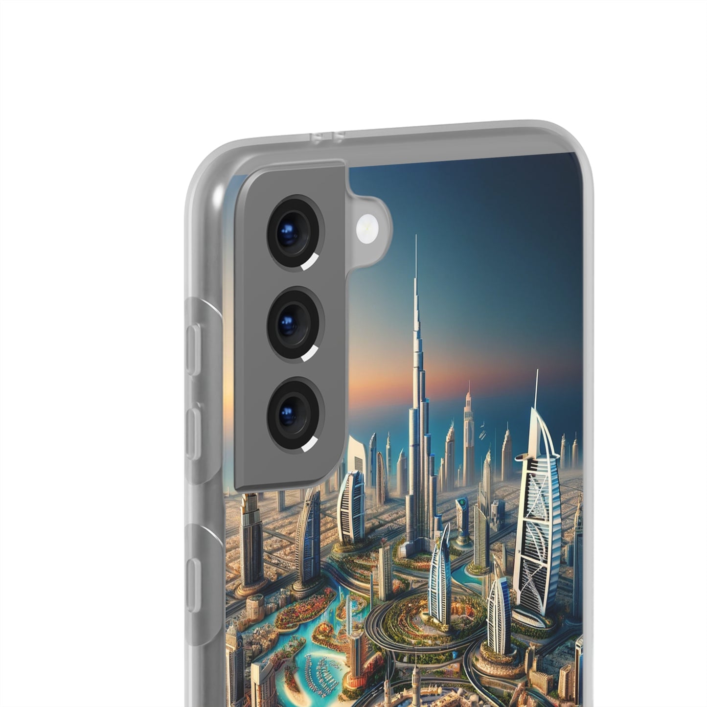 Dubai Dreams: Dein Handy-Cover in luxuriösem Glanz mit dem Design der Wahrzeichen Dubais wie z.B. Burj Khalifa oder dem Burj al Arab!
