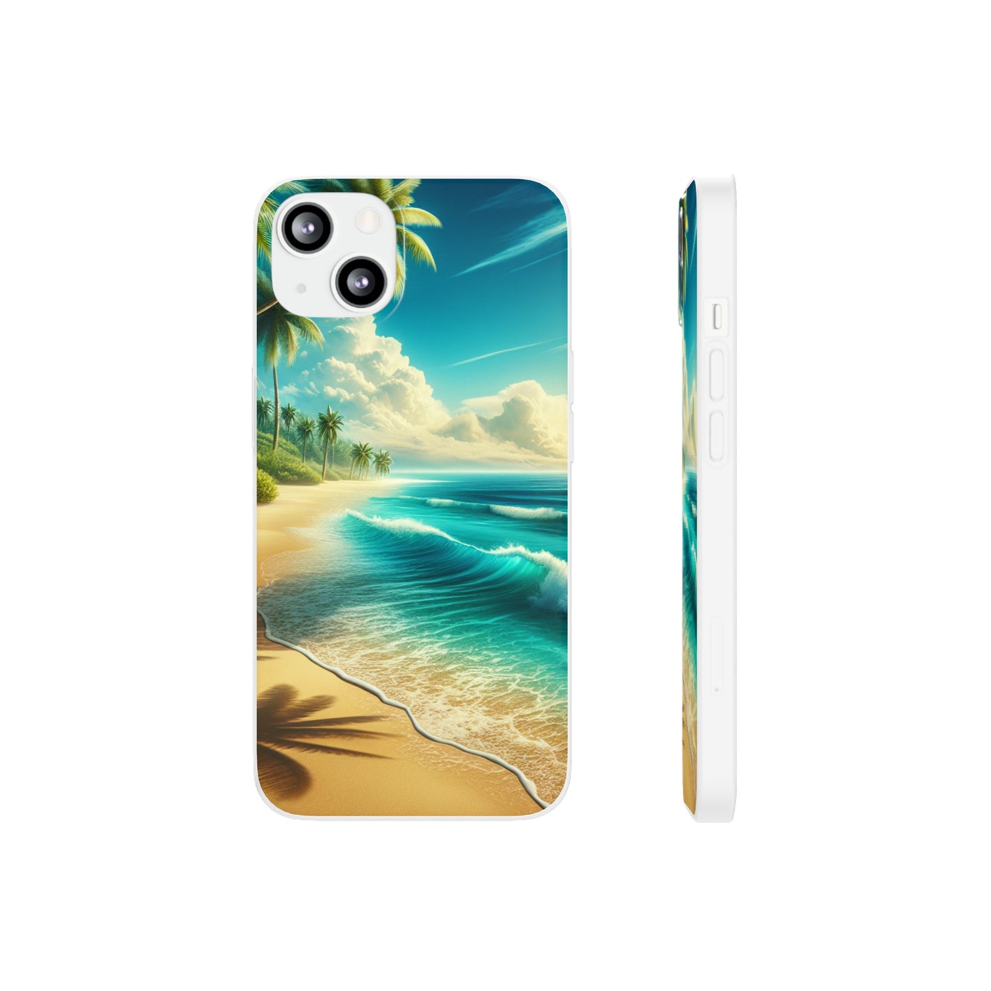 Strandparadies Handy Cover - Für iPhone & Samsung, Tauche ein in die Wellen - Die Inspiration für einen baldigen Urlaub