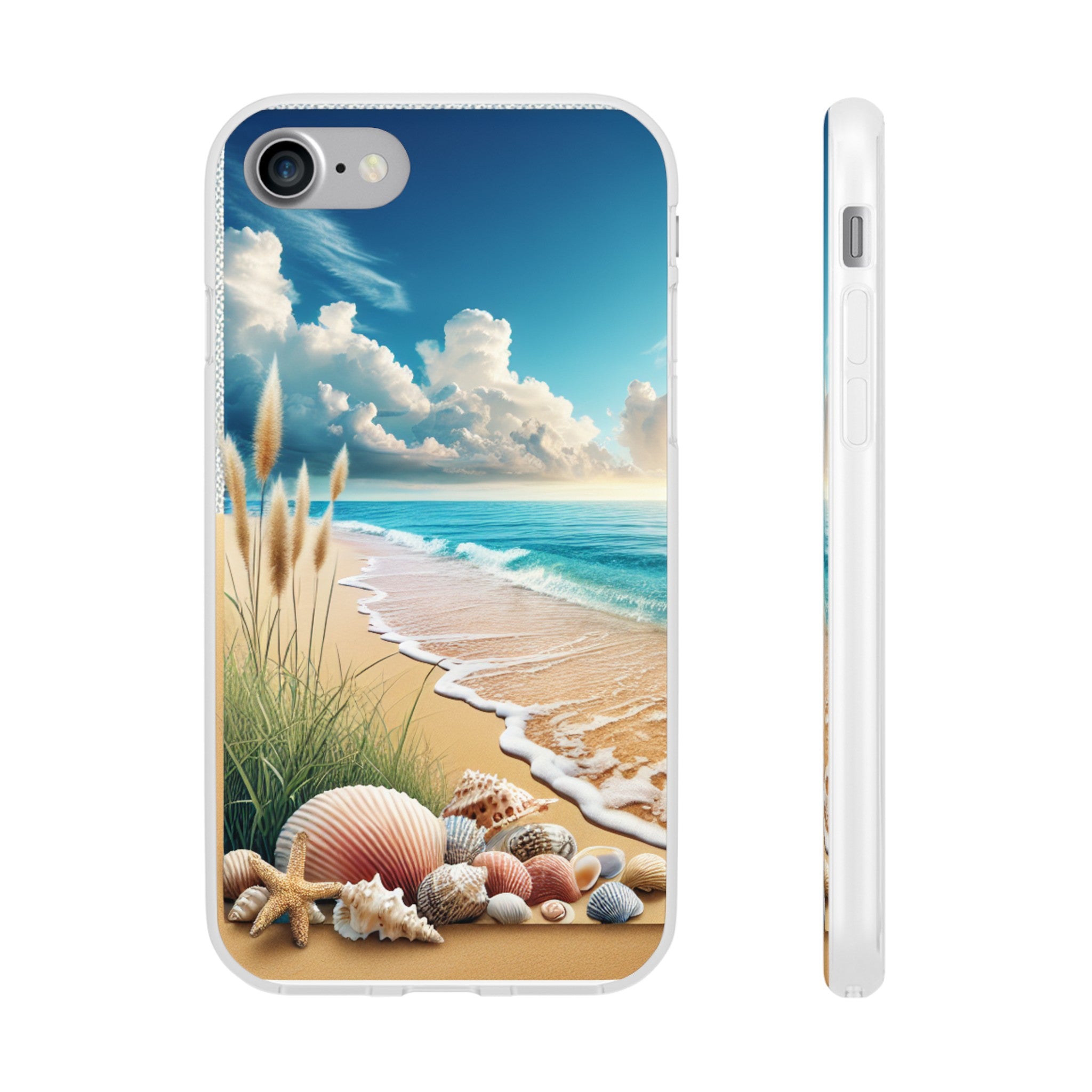 Strandparadies Handy Cover - Für iPhone & Samsung, Tauche ein in die Wellen - Die Inspiration für einen baldigen Urlaub