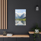 schöne Berglandschaft in der Schweiz    - Canvas   - Leinwandbild   -Wandbild