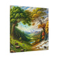 Der Wald lebt  von Sebastian Vermeer Gould    -Canvas -Wandgemälde