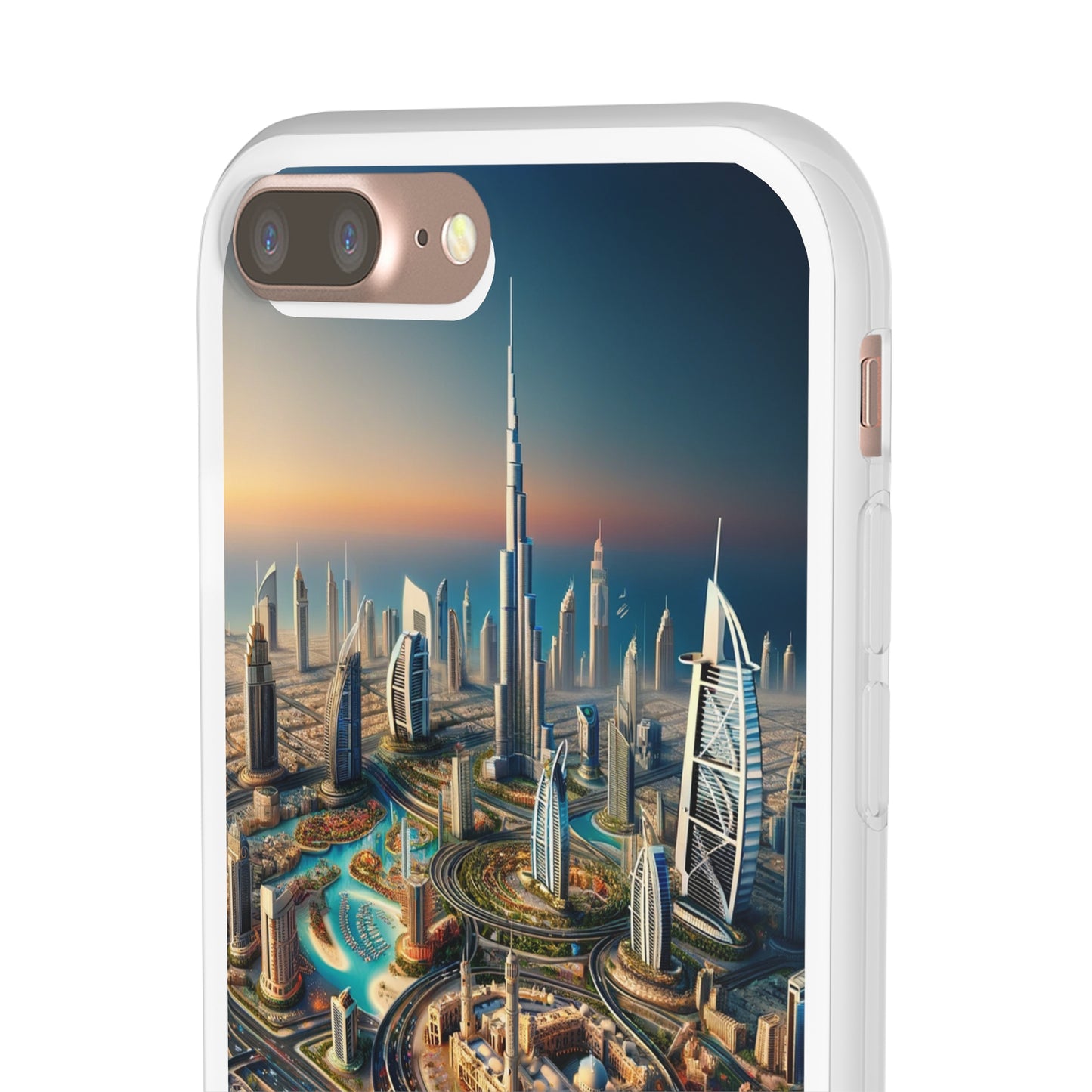 Dubai Dreams: Dein Handy-Cover in luxuriösem Glanz mit dem Design der Wahrzeichen Dubais wie z.B. Burj Khalifa oder dem Burj al Arab!