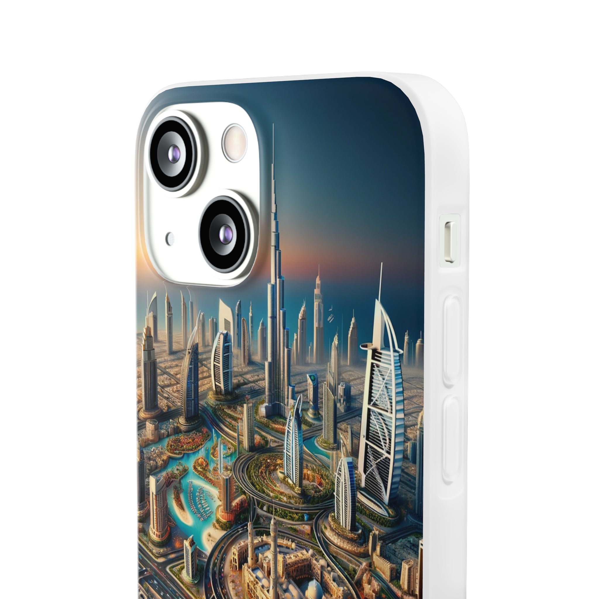 Dubai Dreams: Dein Handy-Cover in luxuriösem Glanz mit dem Design der Wahrzeichen Dubais wie z.B. Burj Khalifa oder dem Burj al Arab!