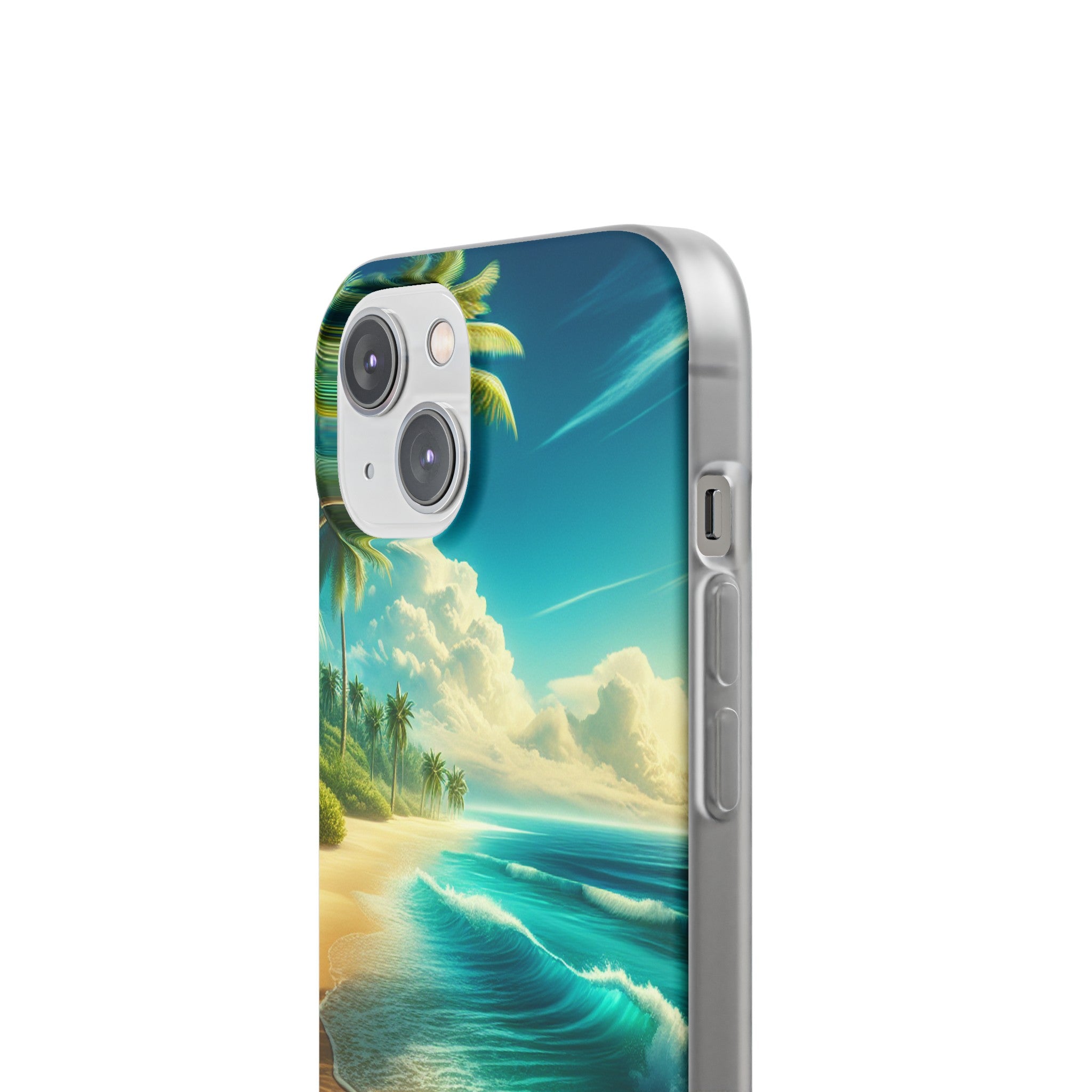 Strandparadies Handy Cover - Für iPhone & Samsung, Tauche ein in die Wellen - Die Inspiration für einen baldigen Urlaub