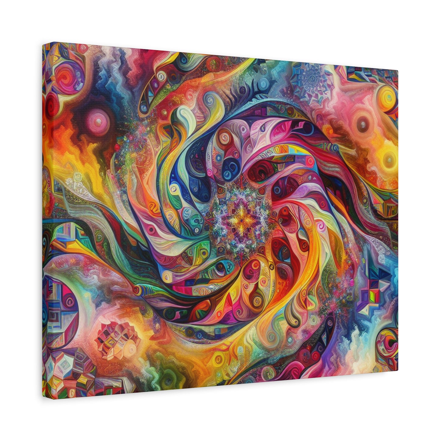 Bunte Spirale von Alabaster Fenton Fields    -Canvas -Wandgemälde
