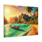 Entdecke die Schönheit Thailands: Atemberaubende Strand- und Meereslandschaften für dein Zuhause       - Canvas  - Wandbild