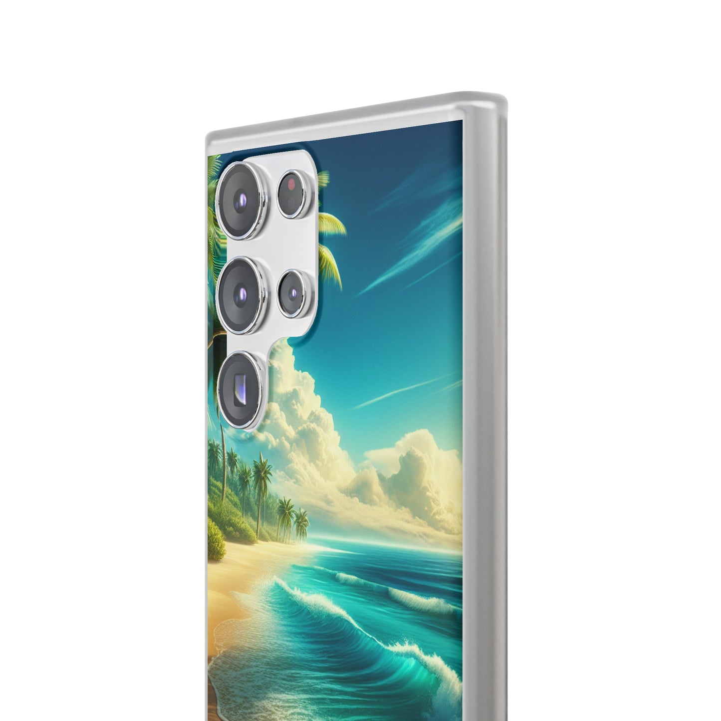 Strandparadies Handy Cover - Für iPhone & Samsung, Tauche ein in die Wellen - Die Inspiration für einen baldigen Urlaub