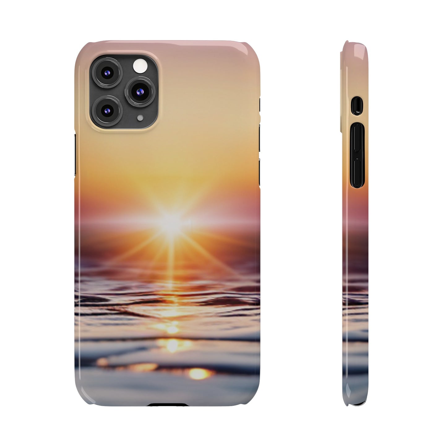 Bezaubernde Sonnenuntergangs-Handyhülle - Perfekt im neuen Design für Dein iPhone