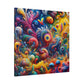 Bunter Meeresgrund von Sebastian Castellucci   -Canvas
