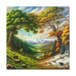 Der Wald lebt  von Sebastian Vermeer Gould    -Canvas -Wandgemälde
