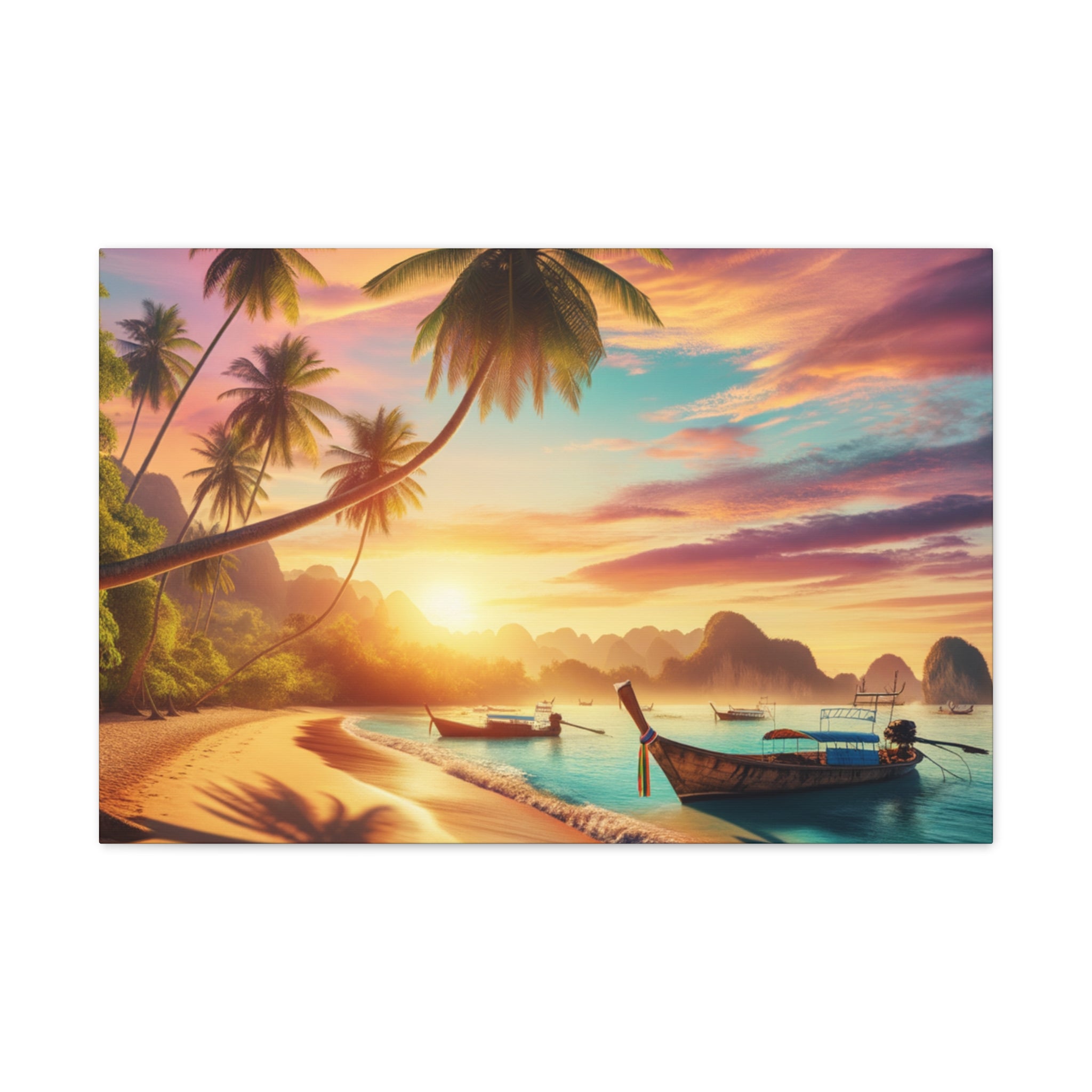 Traumhafte Küstenparadiese: Entdecken Sie unsere exklusive Kollektion von Strand- und Meerbildern aus Thailand  - Canvas  - Wandbild