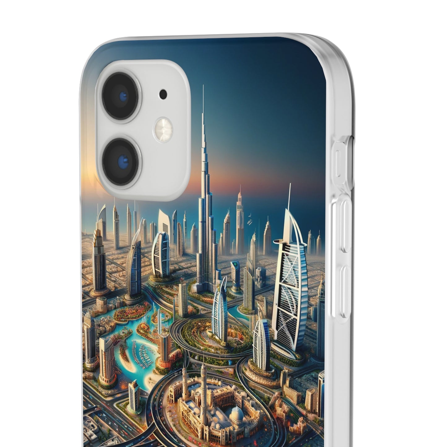 Dubai Dreams: Dein Handy-Cover in luxuriösem Glanz mit dem Design der Wahrzeichen Dubais wie z.B. Burj Khalifa oder dem Burj al Arab!