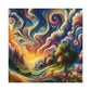 bebender Himmel von Edgar Bellefontaine    -Canvas -Wandgemälde