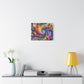 Farbenfrohe Blasen von Theodore Belleview Collection -Canvas -Wandgemälde
