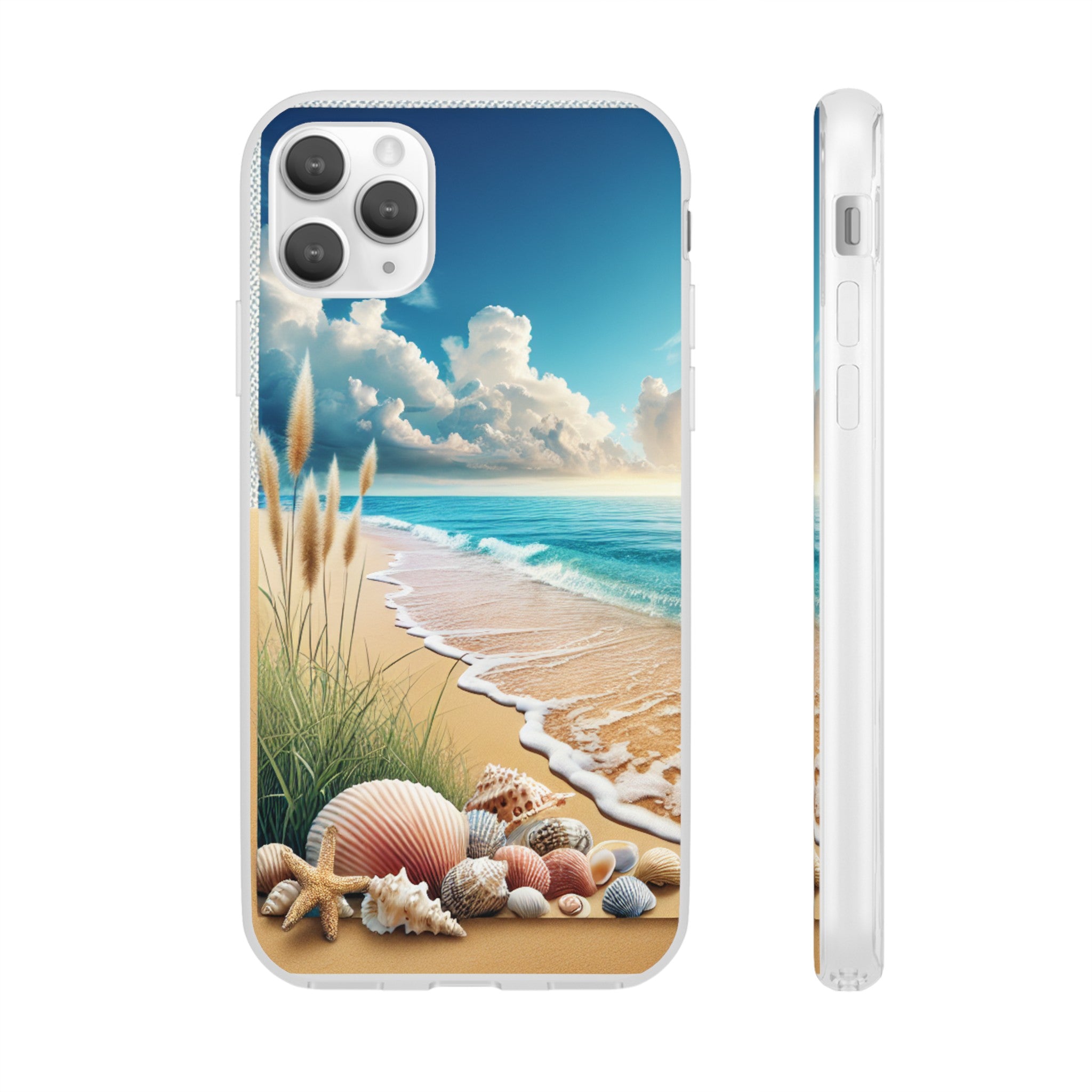 Strandparadies Handy Cover - Für iPhone & Samsung, Tauche ein in die Wellen - Die Inspiration für einen baldigen Urlaub