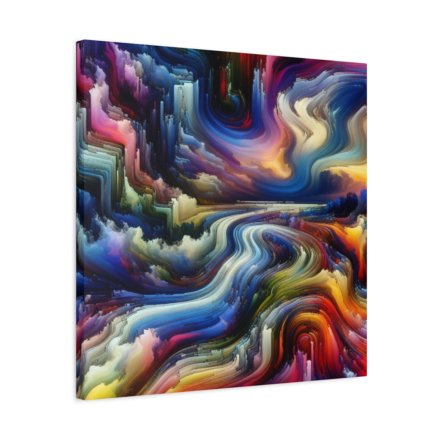 Bunter Vielfalt von Sebastian Kensington    -Canvas -Wandgemälde