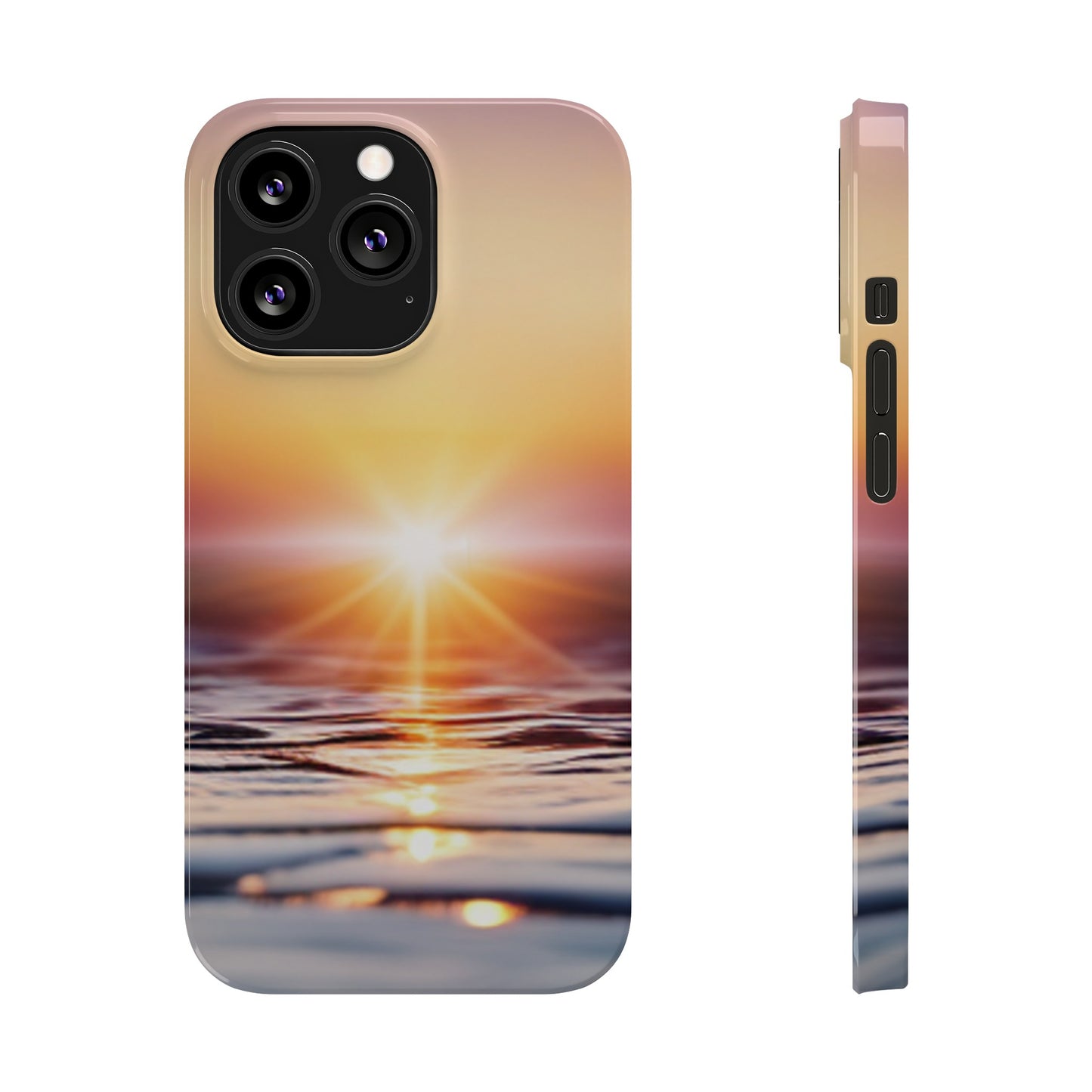 Bezaubernde Sonnenuntergangs-Handyhülle - Perfekt im neuen Design für Dein iPhone