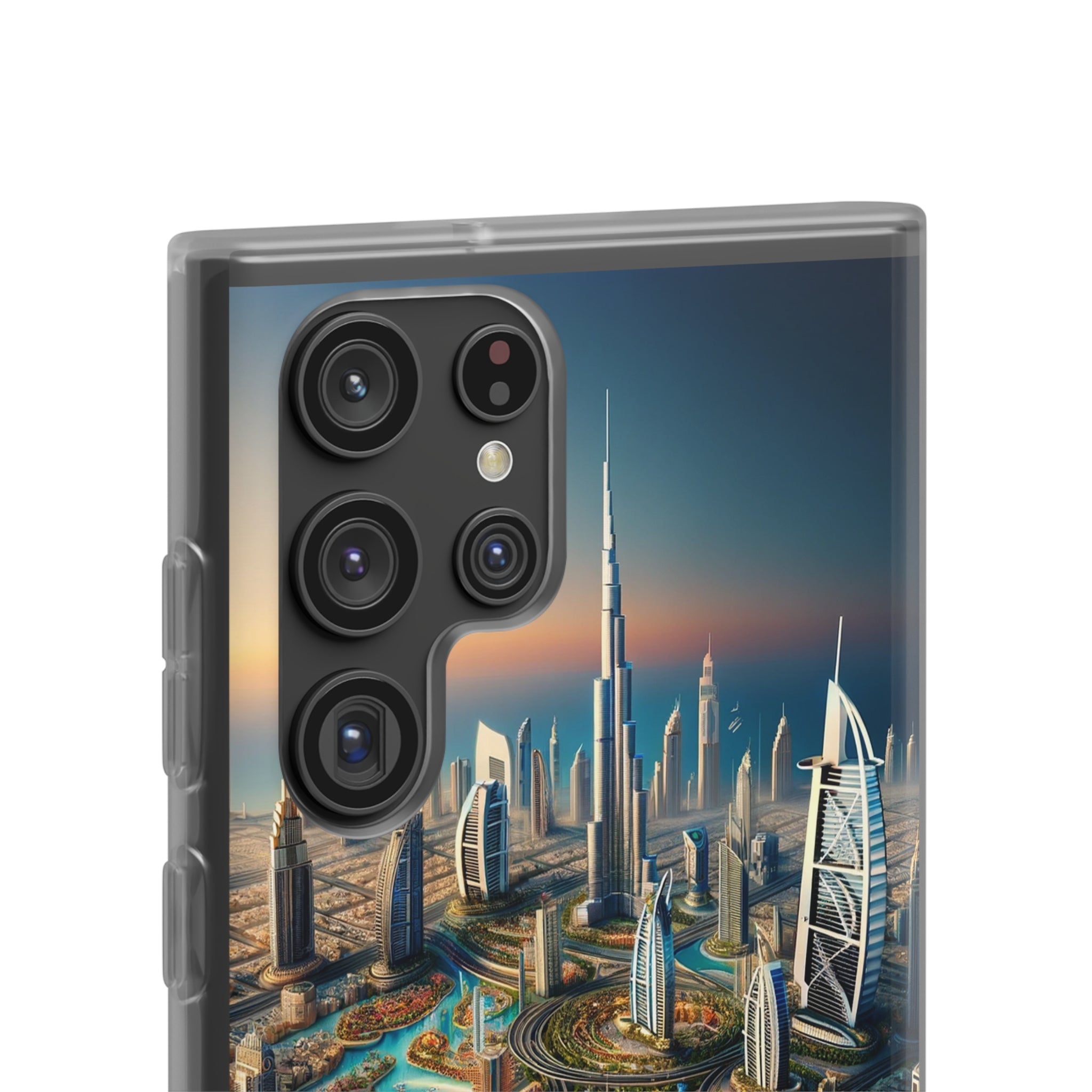 Dubai Dreams: Dein Handy-Cover in luxuriösem Glanz mit dem Design der Wahrzeichen Dubais wie z.B. Burj Khalifa oder dem Burj al Arab!