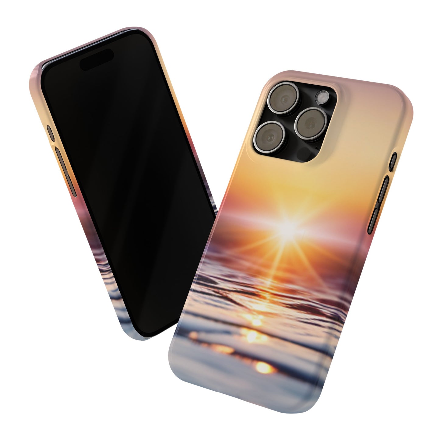 Bezaubernde Sonnenuntergangs-Handyhülle - Perfekt im neuen Design für Dein iPhone