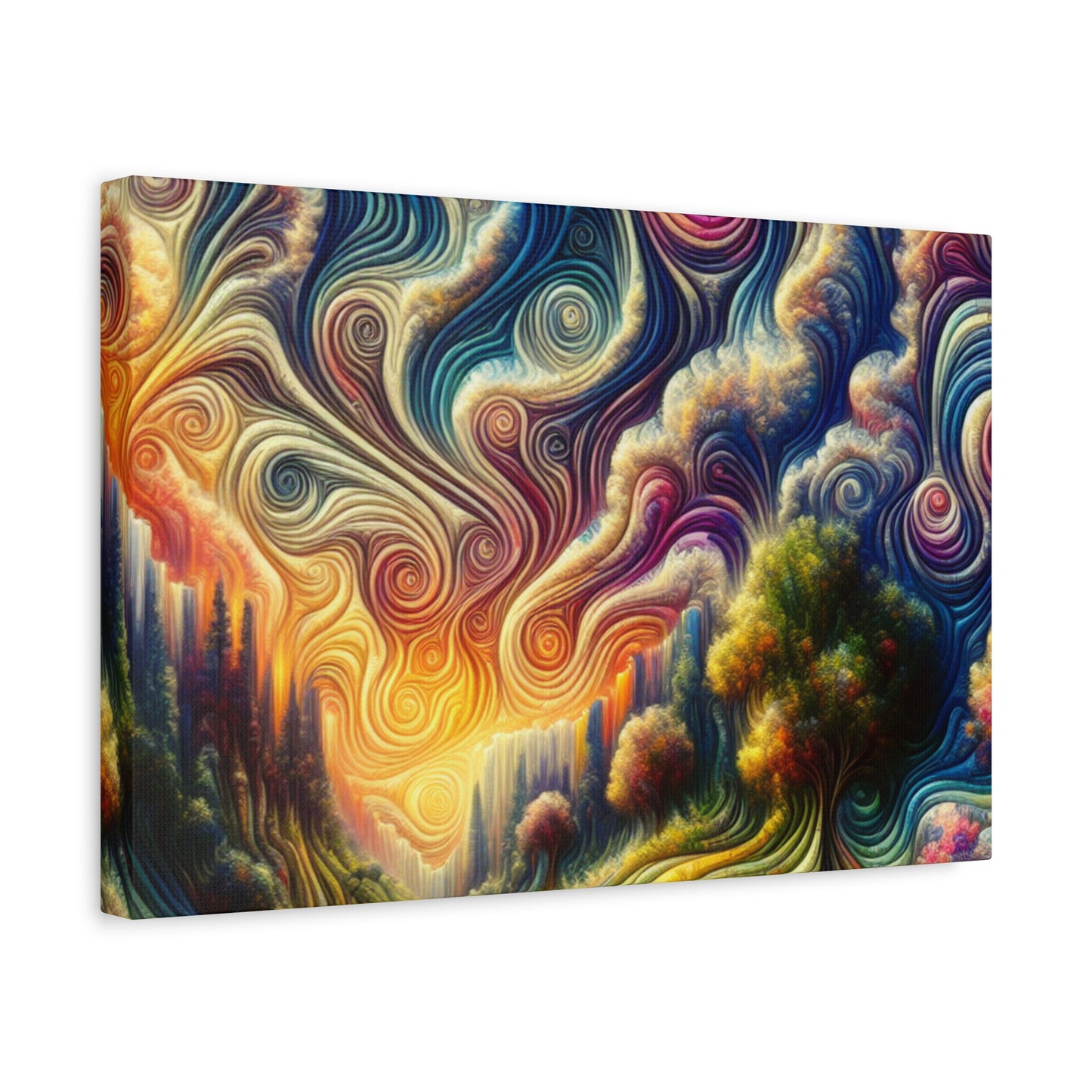 bebender Himmel von Edgar Bellefontaine    -Canvas -Wandgemälde