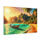 Entdecke die Schönheit Thailands: Atemberaubende Strand- und Meereslandschaften für dein Zuhause       - Canvas  - Wandbild