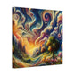 bebender Himmel von Edgar Bellefontaine    -Canvas -Wandgemälde
