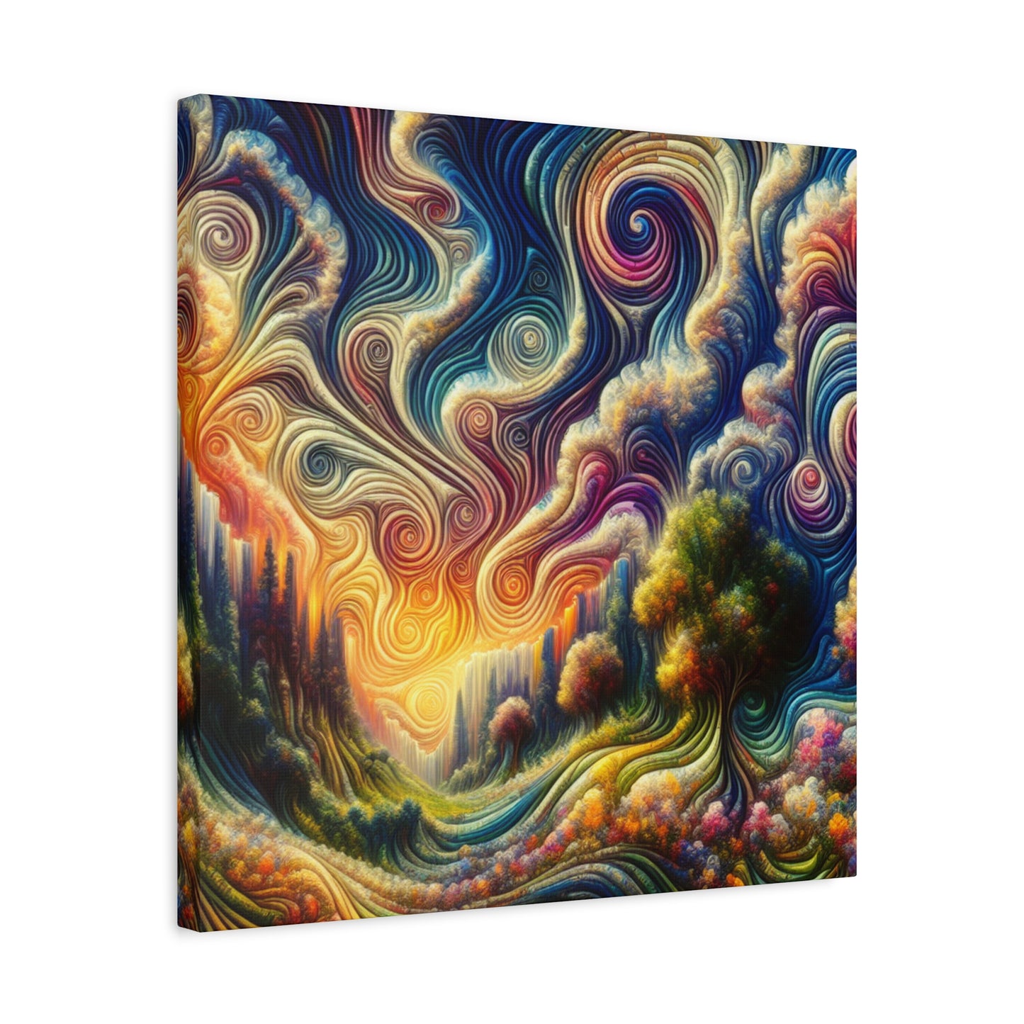 bebender Himmel von Edgar Bellefontaine    -Canvas -Wandgemälde