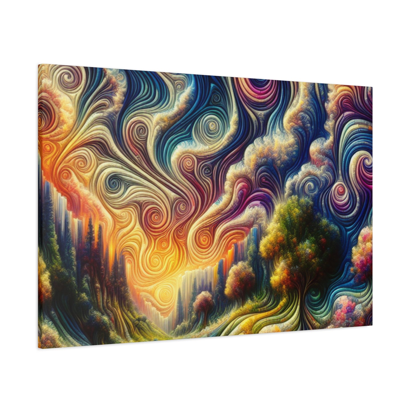 bebender Himmel von Edgar Bellefontaine    -Canvas -Wandgemälde