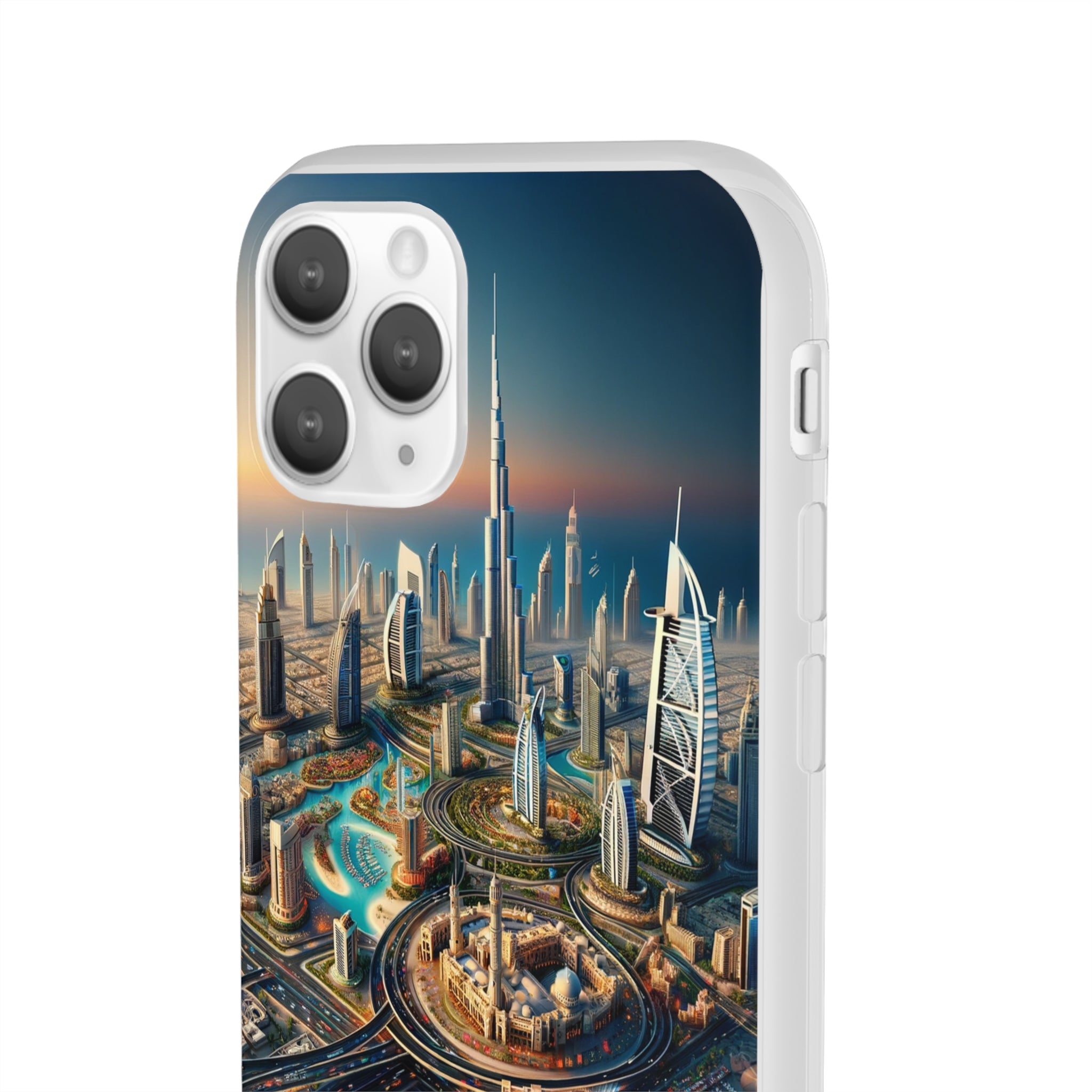 Dubai Dreams: Dein Handy-Cover in luxuriösem Glanz mit dem Design der Wahrzeichen Dubais wie z.B. Burj Khalifa oder dem Burj al Arab!