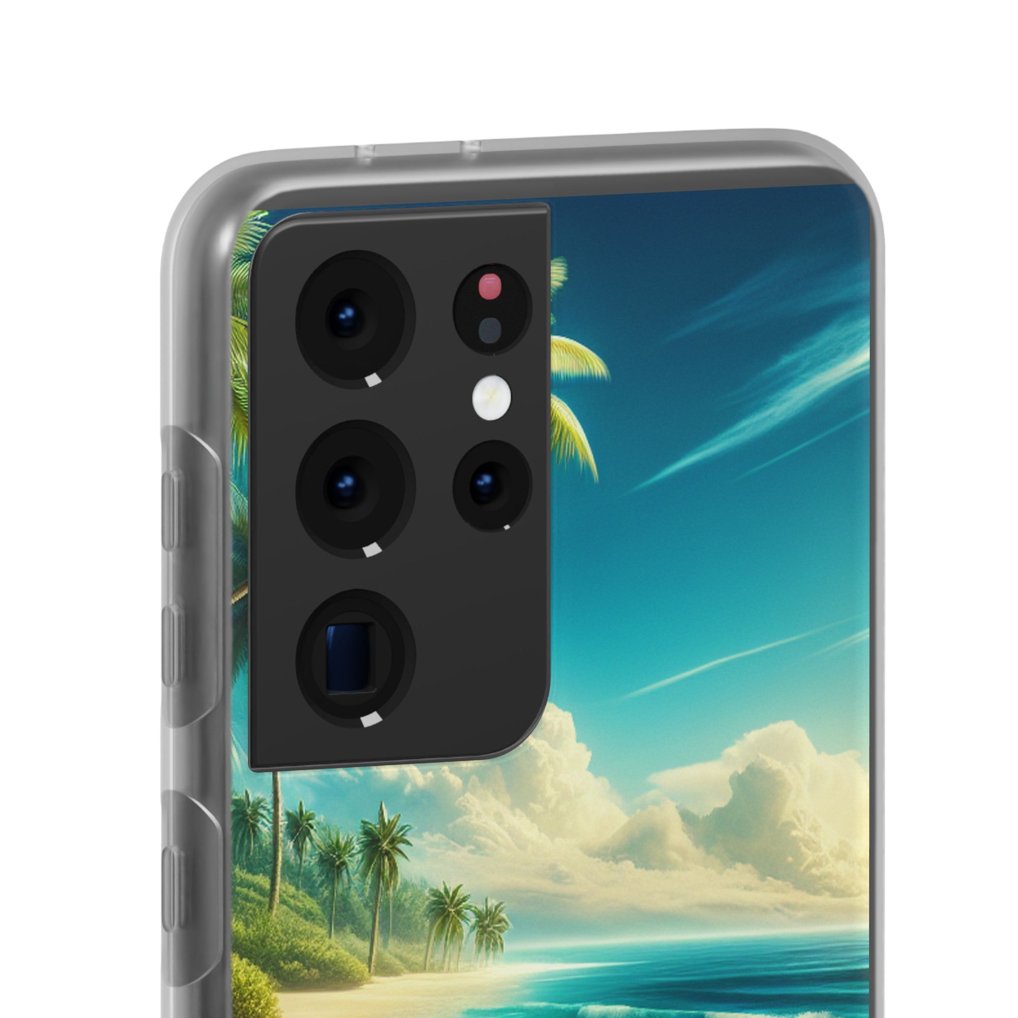 Strandparadies Handy Cover - Für iPhone & Samsung, Tauche ein in die Wellen - Die Inspiration für einen baldigen Urlaub