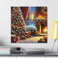 Christmas is coming von "Sebastian Delacroix"   -Canvas -Wandgemälde