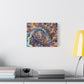 bunter Punk vonTheodore Vanborough Bloomfield     -Canvas