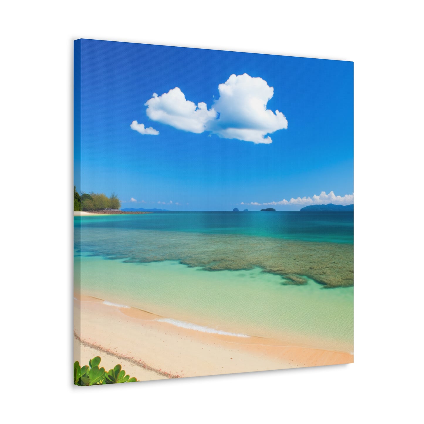 Entdecke die Schönheit Thailands: Atemberaubende Strand- und Meereslandschaften für Dein Zuhause           - Canvas  - Wandbild