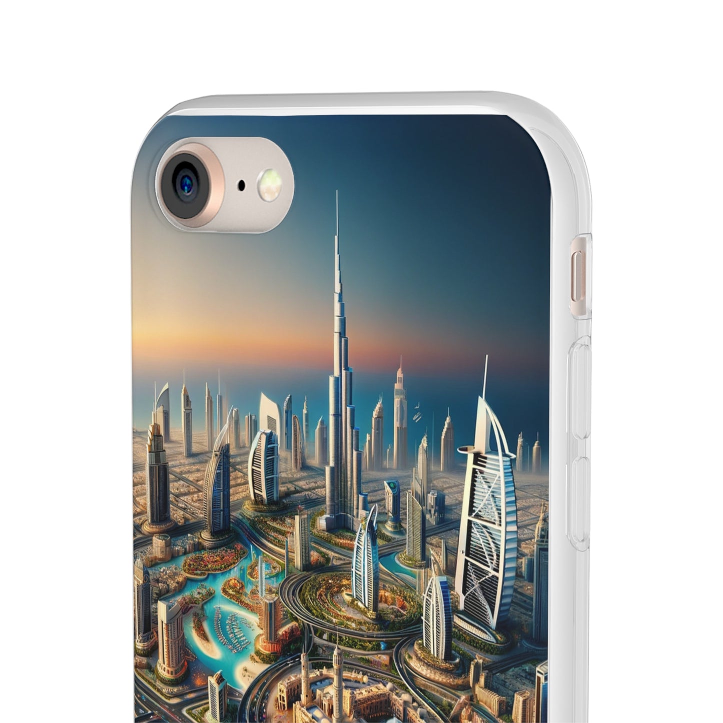 Dubai Dreams: Dein Handy-Cover in luxuriösem Glanz mit dem Design der Wahrzeichen Dubais wie z.B. Burj Khalifa oder dem Burj al Arab!
