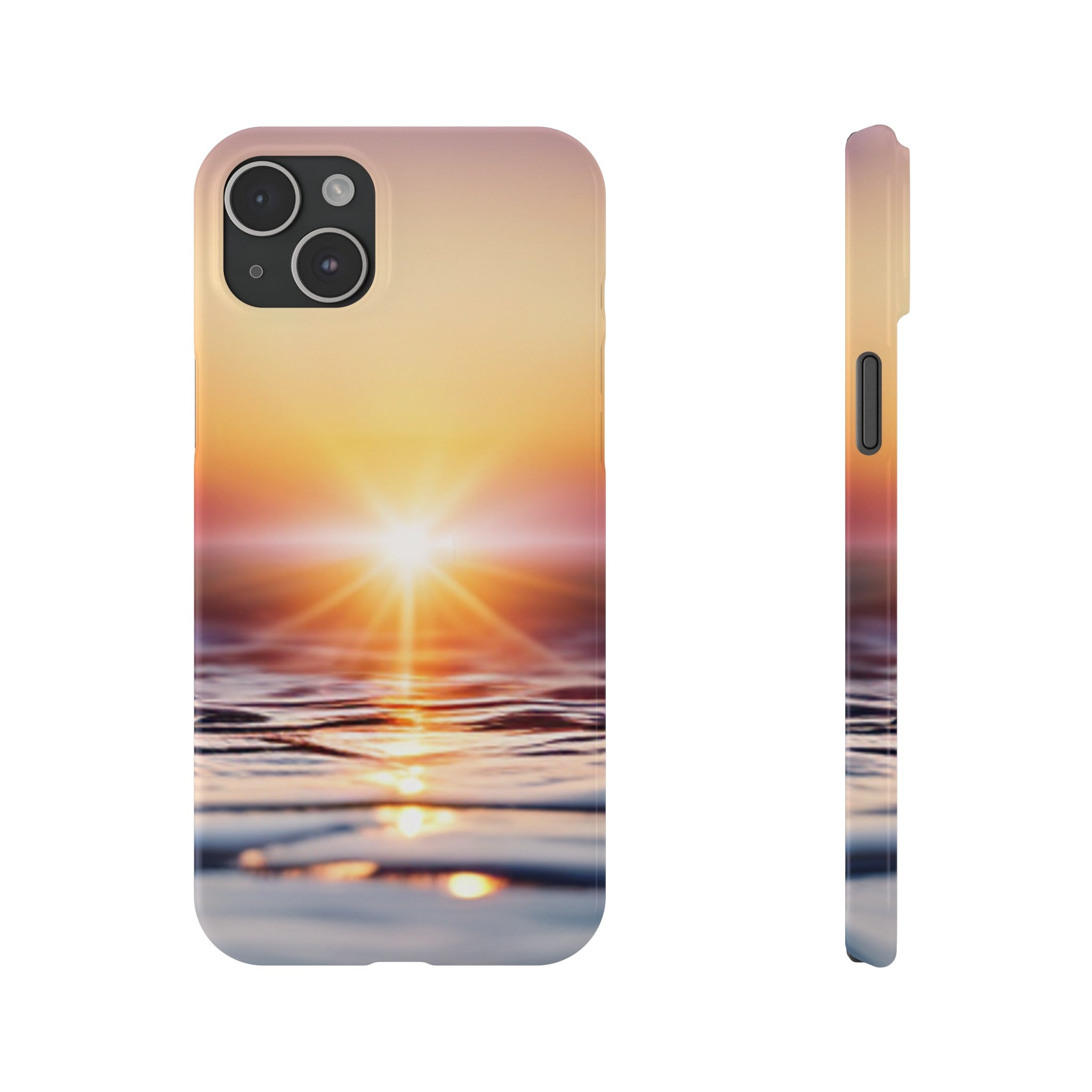 Bezaubernde Sonnenuntergangs-Handyhülle - Perfekt im neuen Design für Dein iPhone