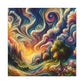 bebender Himmel von Edgar Bellefontaine    -Canvas -Wandgemälde