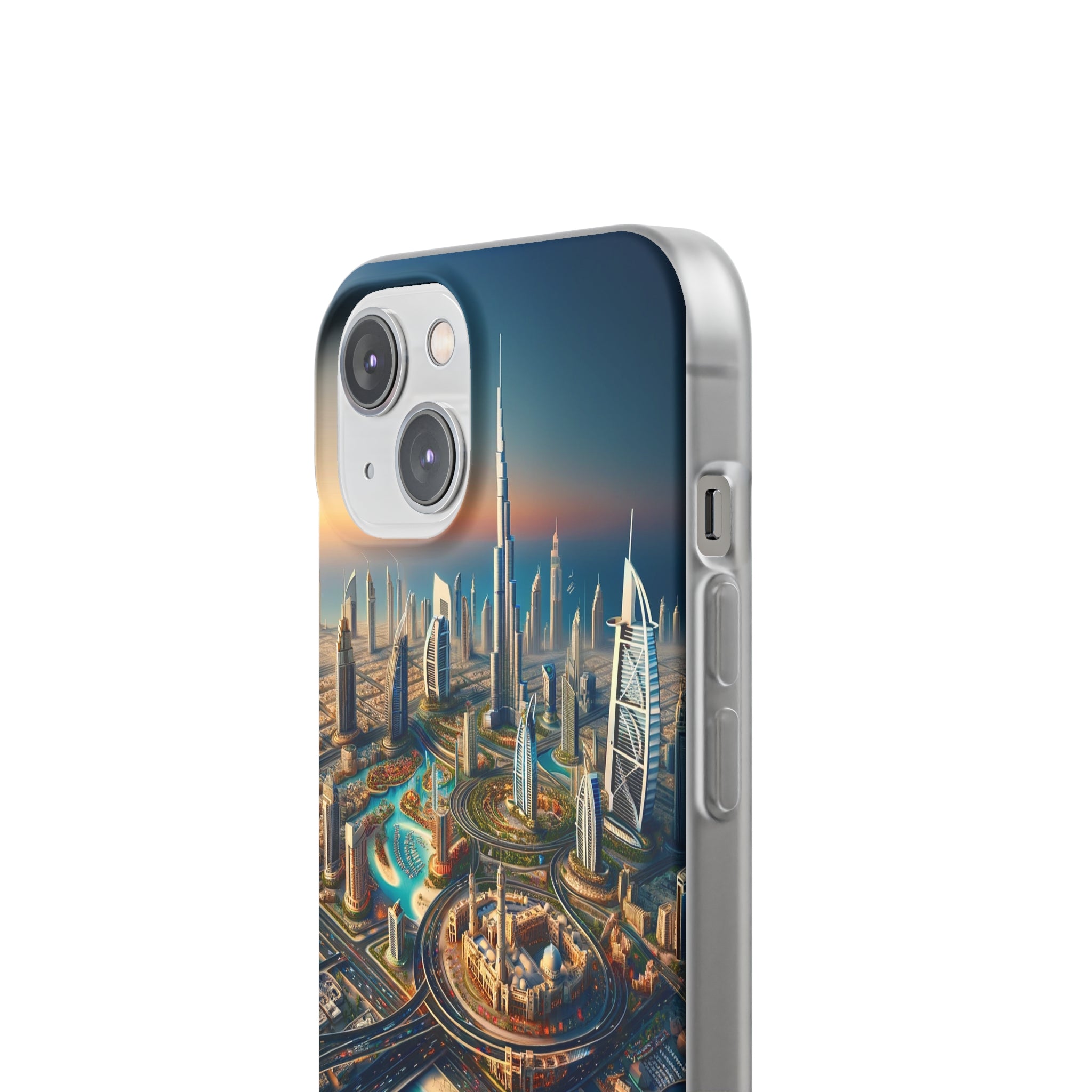 Dubai Dreams: Dein Handy-Cover in luxuriösem Glanz mit dem Design der Wahrzeichen Dubais wie z.B. Burj Khalifa oder dem Burj al Arab!