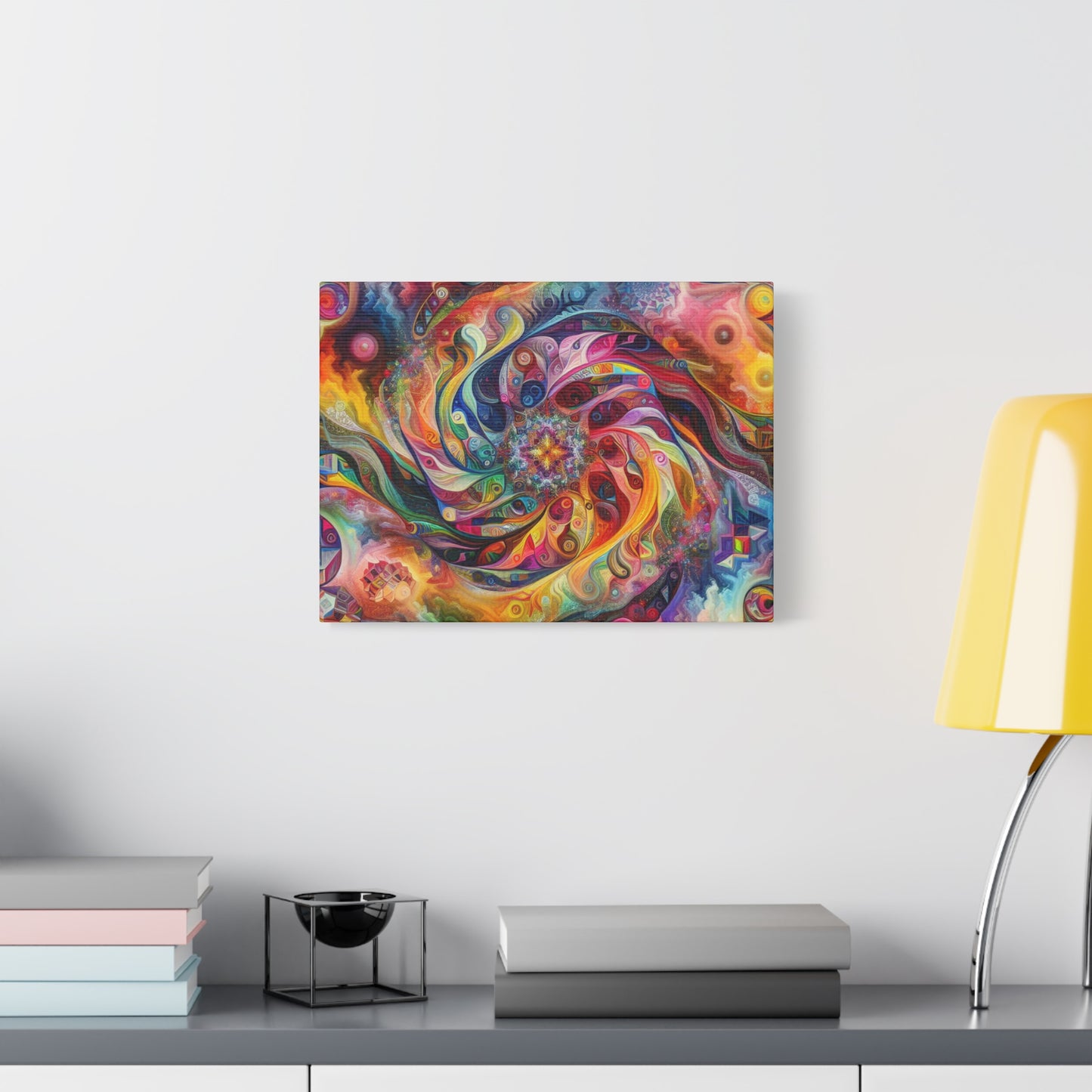 Bunte Spirale von Alabaster Fenton Fields    -Canvas -Wandgemälde
