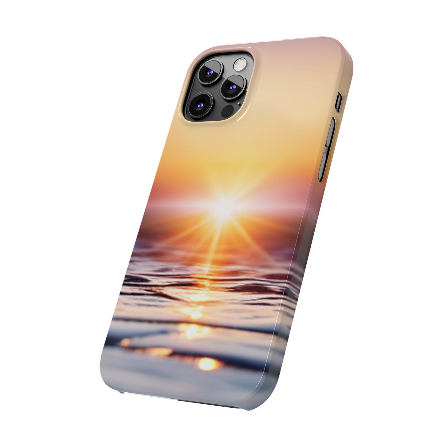 Bezaubernde Sonnenuntergangs-Handyhülle - Perfekt im neuen Design für Dein iPhone
