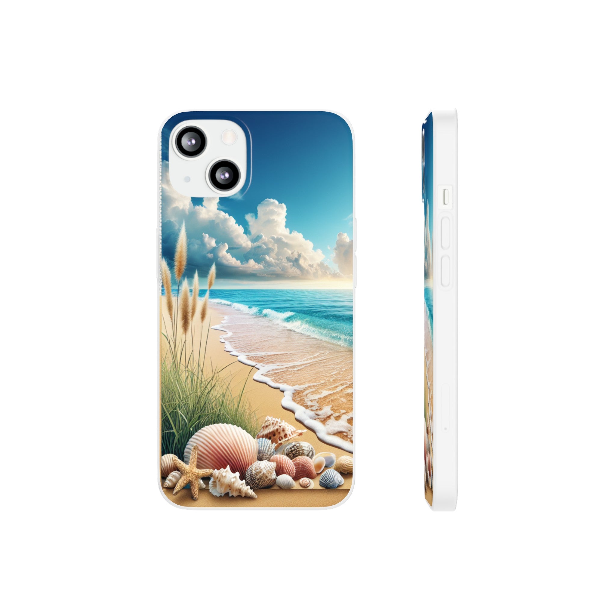 Strandparadies Handy Cover - Für iPhone & Samsung, Tauche ein in die Wellen - Die Inspiration für einen baldigen Urlaub