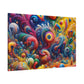 Bunter Meeresgrund von Sebastian Castellucci   -Canvas