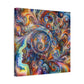bunter Punk vonTheodore Vanborough Bloomfield     -Canvas