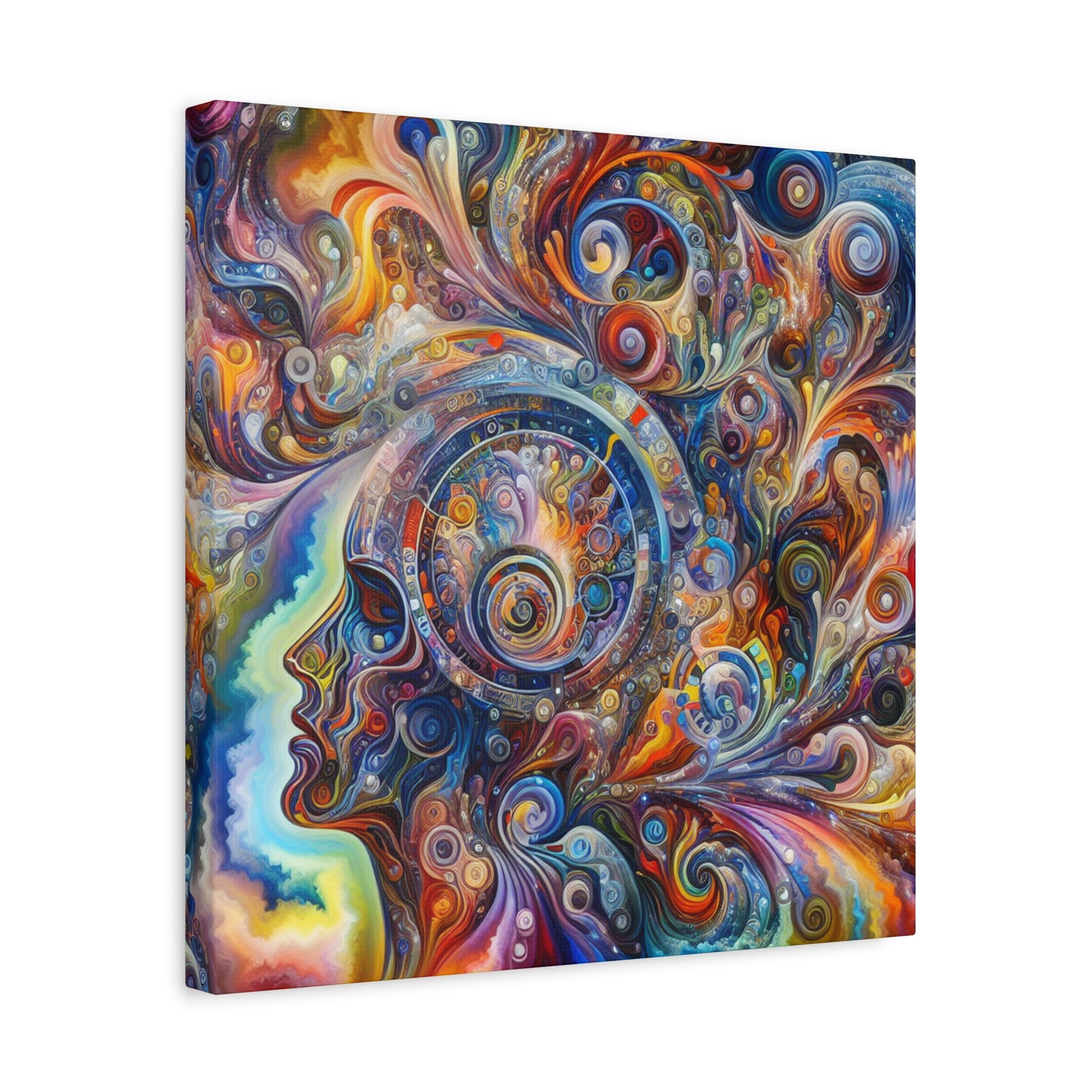 bunter Punk vonTheodore Vanborough Bloomfield     -Canvas