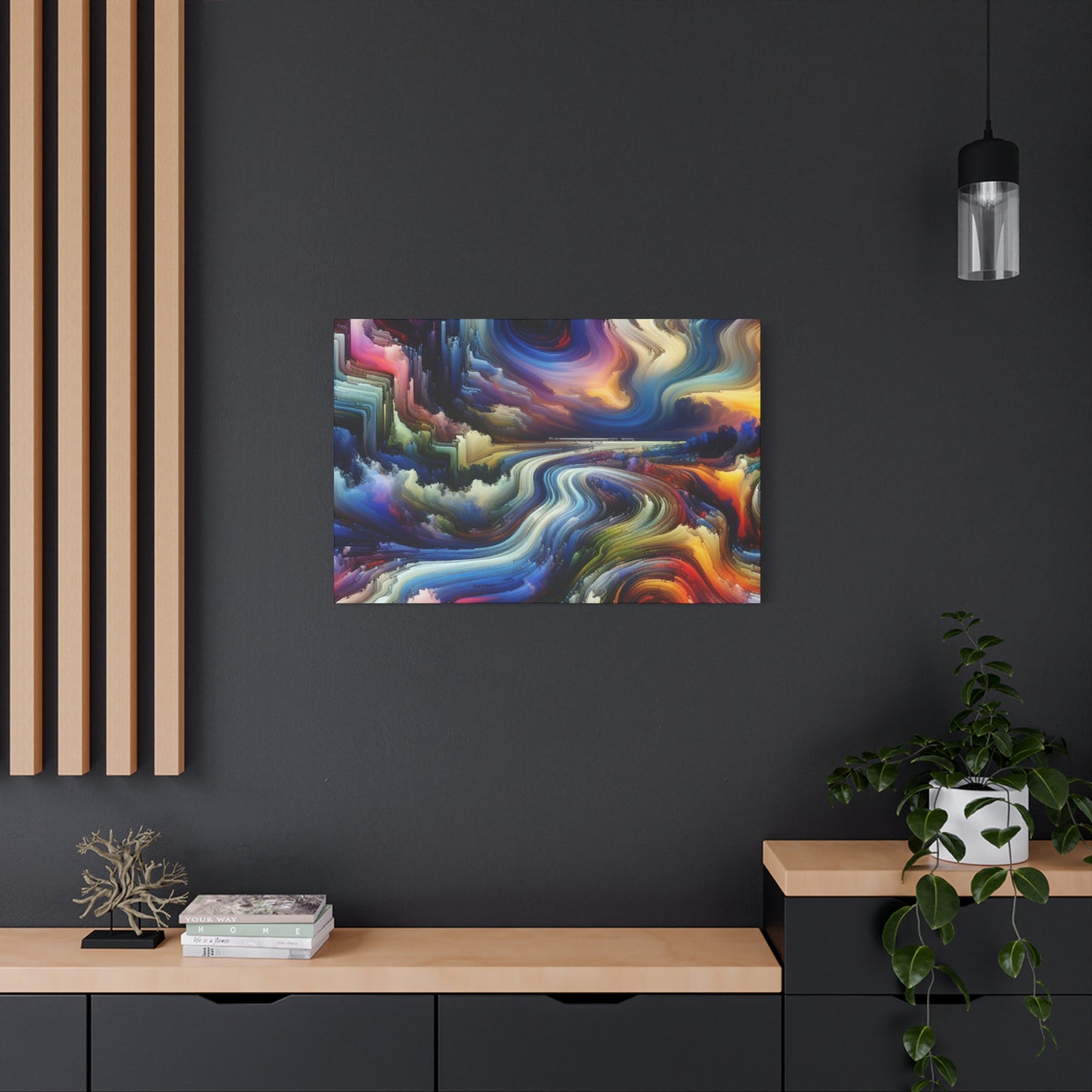 Bunter Vielfalt von Sebastian Kensington    -Canvas -Wandgemälde